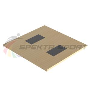 Купить Помост тяжелоатлетический 3х3х0,1м, рез. амортизаторы 1х0,5х0,04м в Красновишерске 