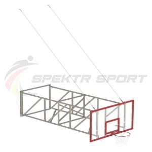 Купить Ферма 2,8 м. для баскетбольного щита 1800х1050 из оргстекла в Красновишерске 