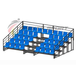 Купить Трибуна для зрителей 5 рядов на 42 места с перилами в Красновишерске 