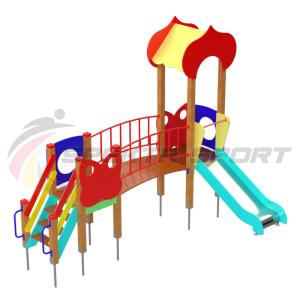 Купить Детский игровой комплекс Полянка ДИК 1603 в Красновишерске 